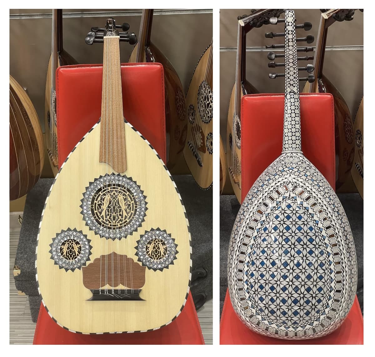 FAMA.store M02 - Oud Árabe Profesional (Ud Aoud) Instrumento Musical (#20)