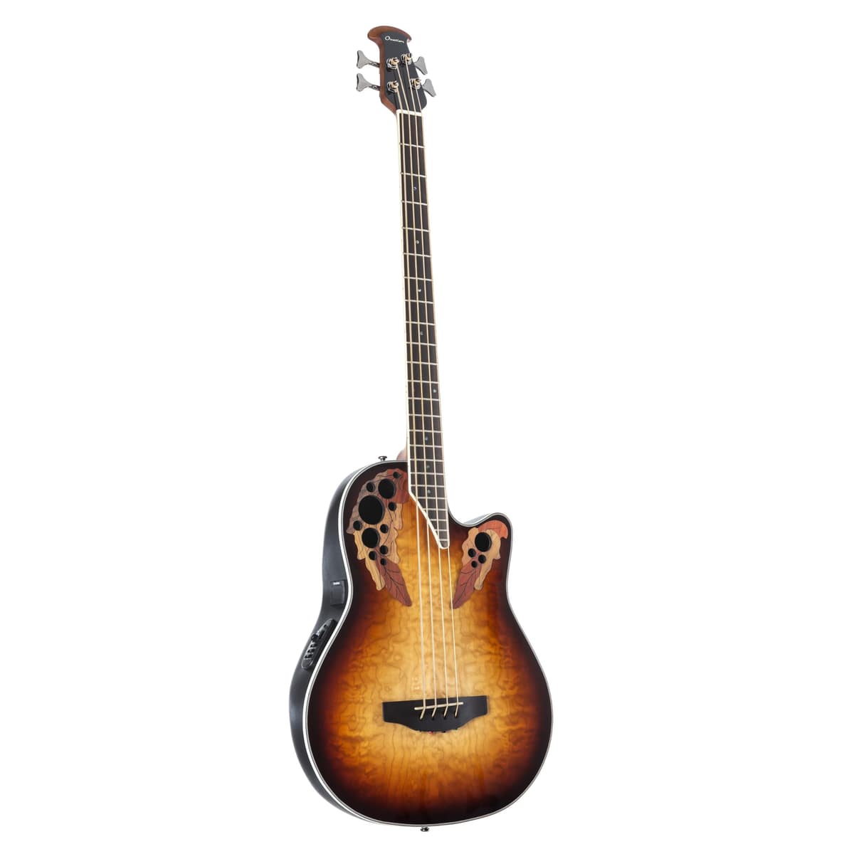 Ovation Celebrity Elite Plus CEB44X-7C Bajo Electroacústico Cuerpo Medio - Cognac Burst