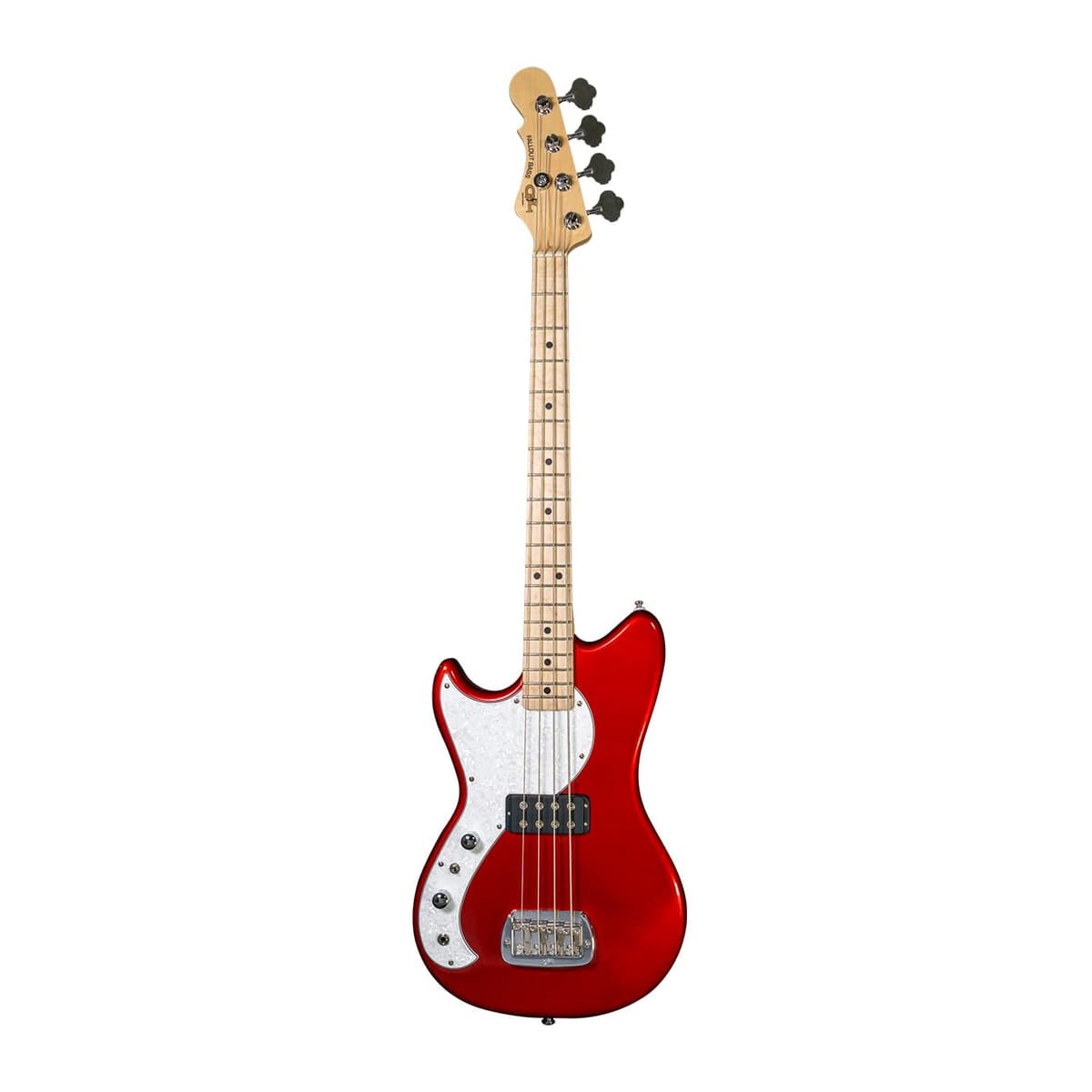 G&L Tribute Fallout Bass TI-FLB-111L03M30 zurdo, bajo eléctrico, Candy Apple Red, G&L Guitars