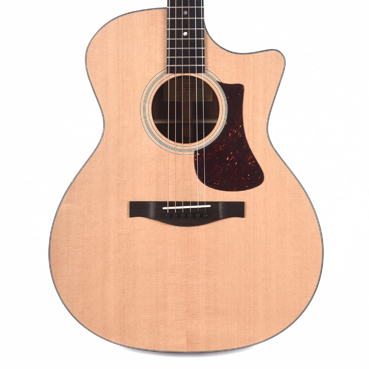 Eastman AC Series AC222CE Auditorium Gran Cutaway Natural, Sitka/Ovangkol, Fishman Sonitone, Funda Gig Bag