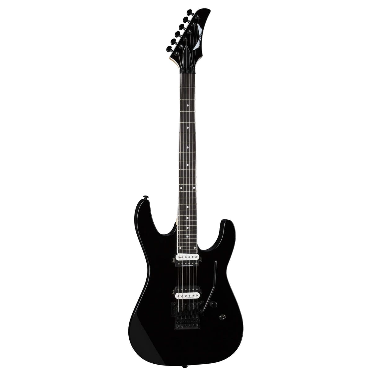 Dean Modern 24 Select MD24 F CBK Guitarra Eléctrica Floyd Rose, Classic Black, 24 trastes, doble humbucker