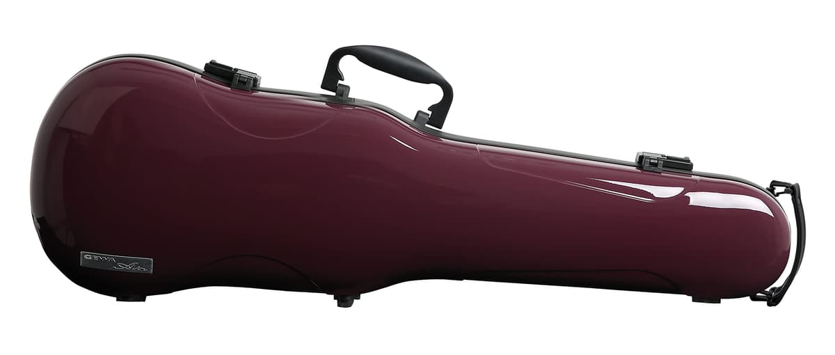 Gewa Air 1.7 303280003 Estuche para Violín, Fabricado en Alemania, Violeta, con Asa Lateral Adicional