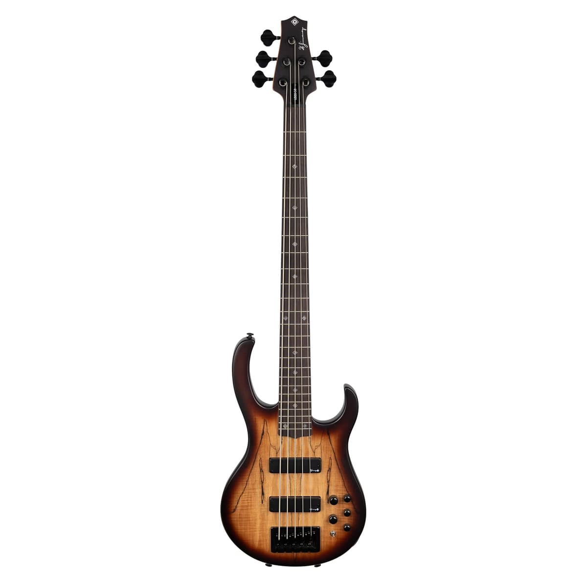 H. Jimenez LBS5-SB Bajo de 5 Cuerdas Satin Spalt Burst con Funda Acolchada Deluxe