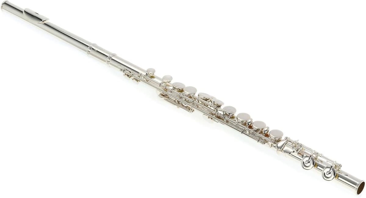 Pearl Belsona PF200 Flauta Traversa Estudiantil Serie 200 en Do con Estuche ABS y accesorios Flute PF200