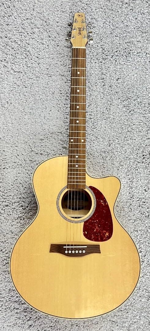 Seagull 51960 Guitarra Acústica 6 Cuerdas para Diestros, acabado Natural, Tamaño Completo
