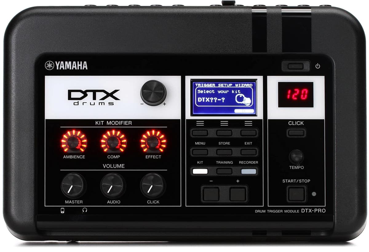 Yamaha DTX-PRO Módulo de Disparos para Batería Electrónica | Trigger Module Profesional | Interface USB | Efectos y Kits Personalizables