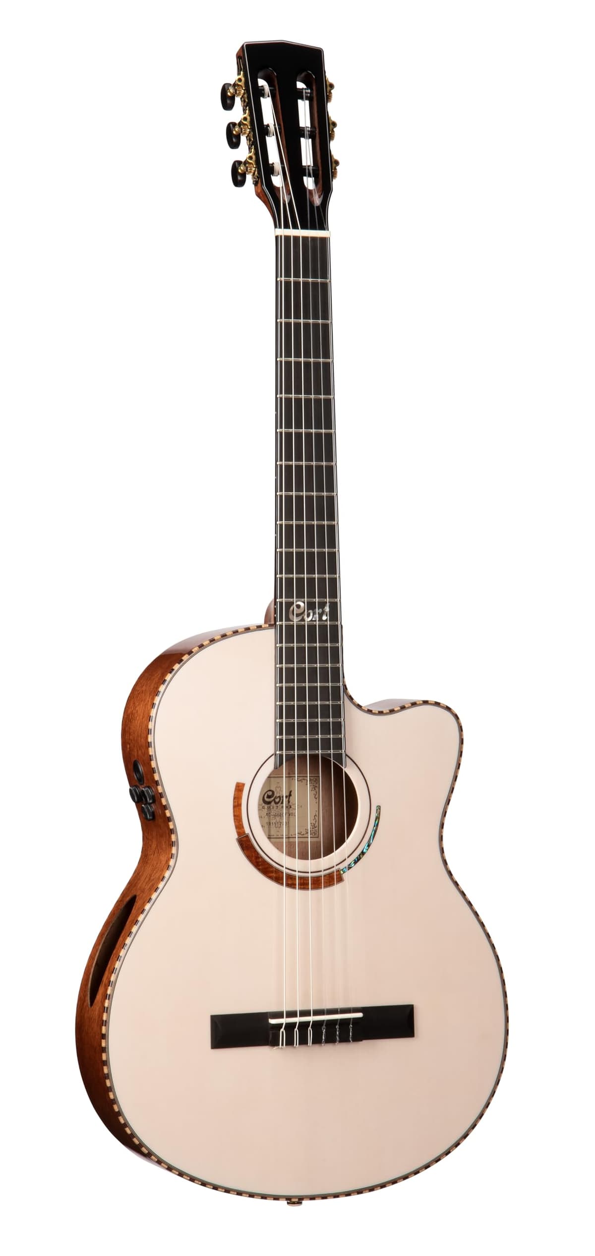 Cort Solencanto Guitarra Clásica Premium con Estuche | Guitarra Española Profesional Acoustic Nylon Strings