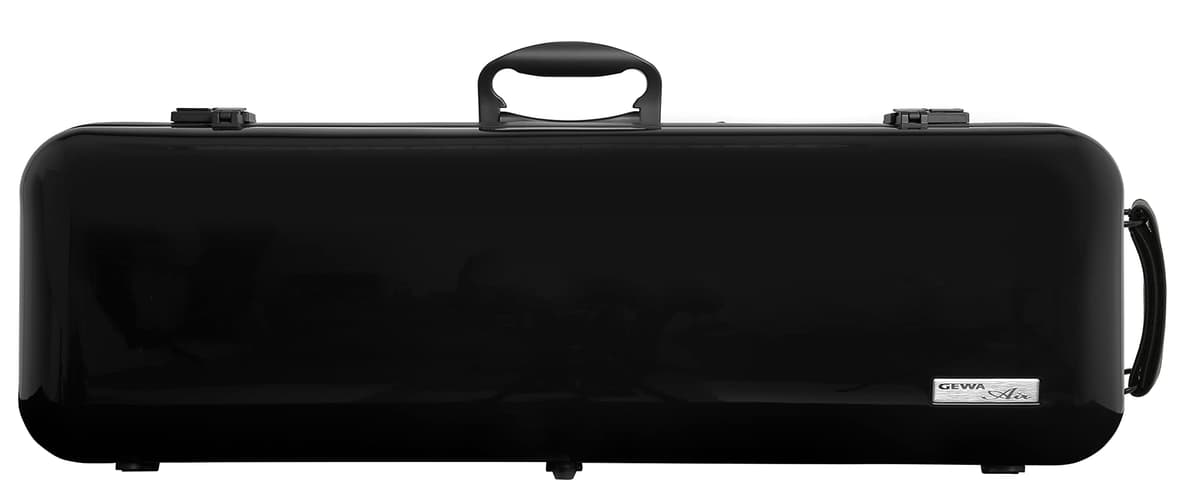 Gewa AIR 2.1 316210003 Estuche para violín rígido ultraligero resistente impactos y temperatura con correas mochila y compartimentos internos