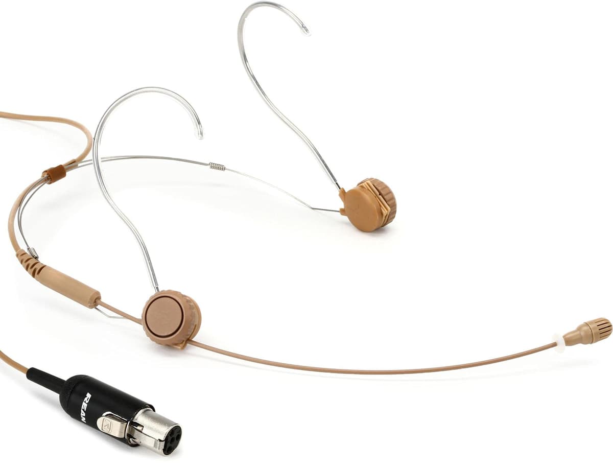 Shure TwinPlex TH53C/O-MTQG Micrófono de Diadema Omnidireccional con Conector TA4F - Color Cocoa