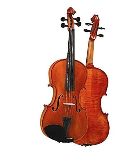 D Z Strad 101 Violín Hecho a Mano 7/8 con Estuche, Arco, Apoyaclavijas y Resina, Línea Model 101