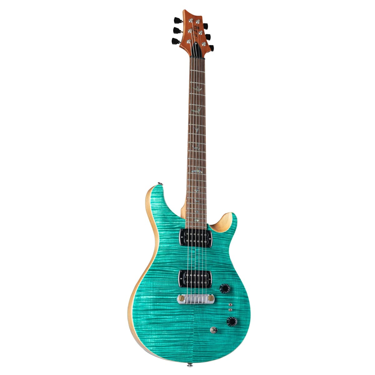 PRS SE Paul’s 6 Cuerdas Guitarra Eléctrica, Turquesa, Diestros, con Funda, (103495::TU:)