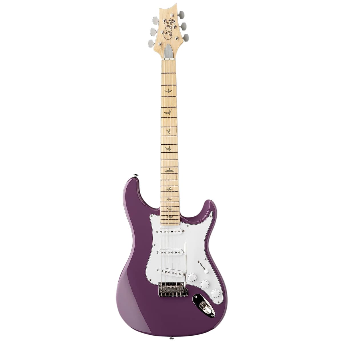 PRS SE Silver Sky Guitarra Eléctrica 6 Cuerdas Summit Purple Derecha con Funda (112108::7J:)