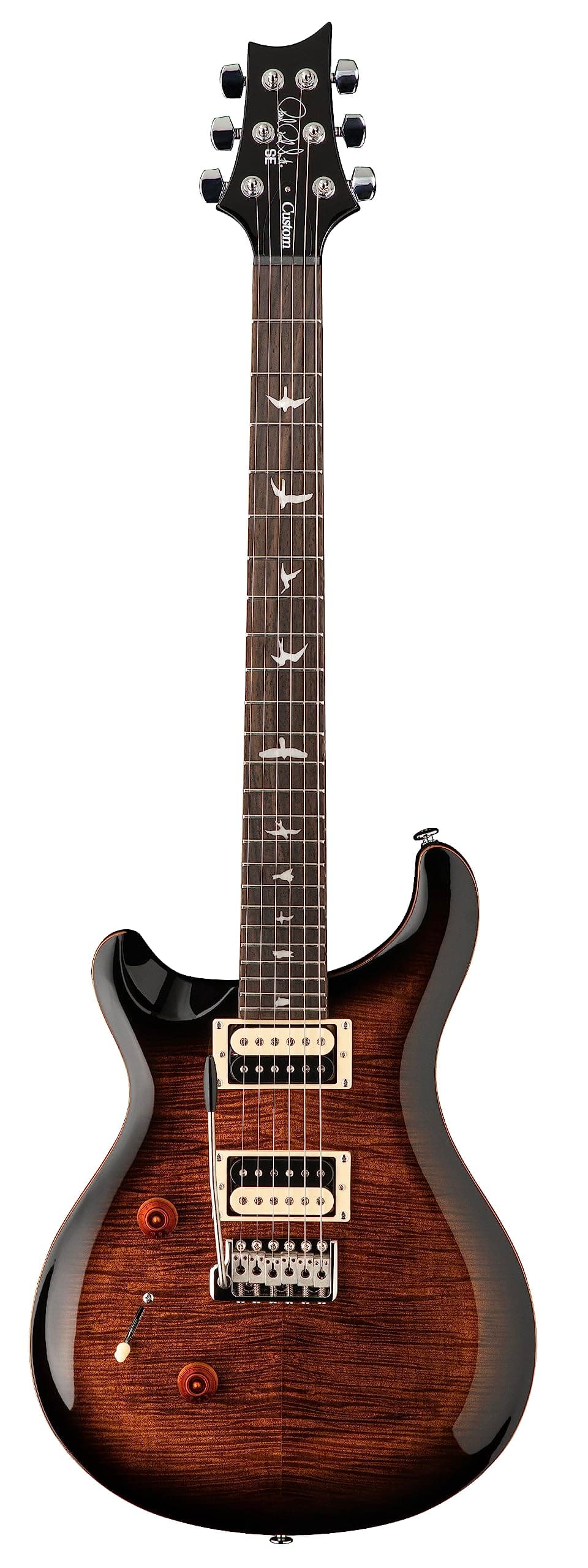 PRS SE Custom 24 Guitarra Eléctrica Zurda 6 Cuerdas, Black Gold Burst, Izquierda, Modelo 111440::BG:, Paul Reed Smith