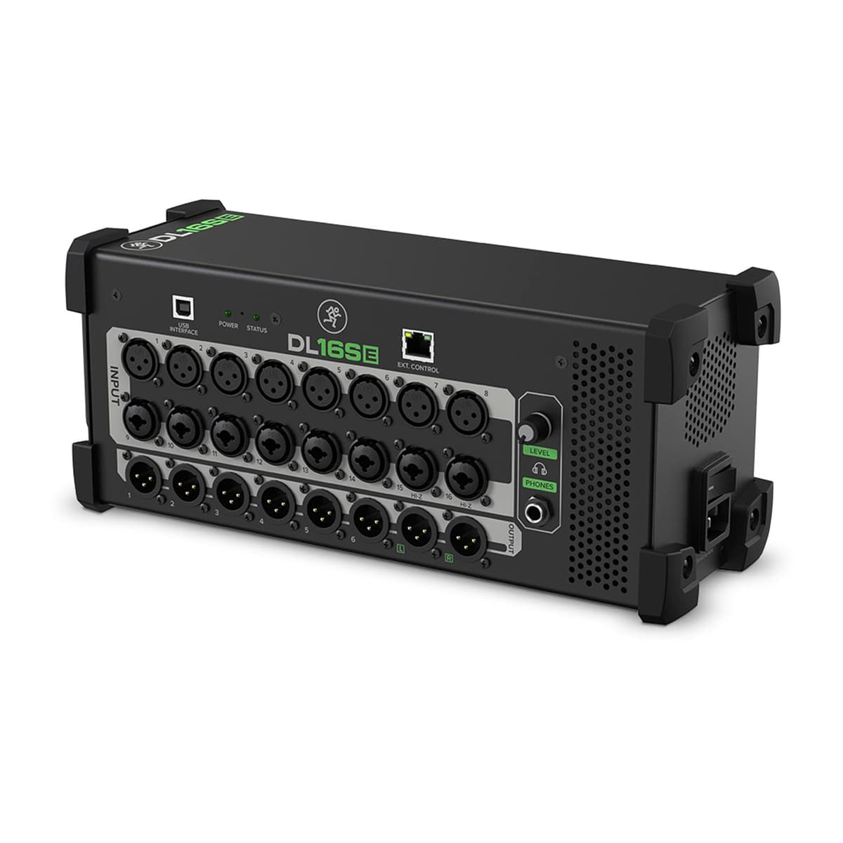 Mackie DL16SE Mezcladora Digital de 16 Canales para Rack, Control Inalámbrico, E/S Flexibles, Grabación Multicanal, Modelo 2056890-00