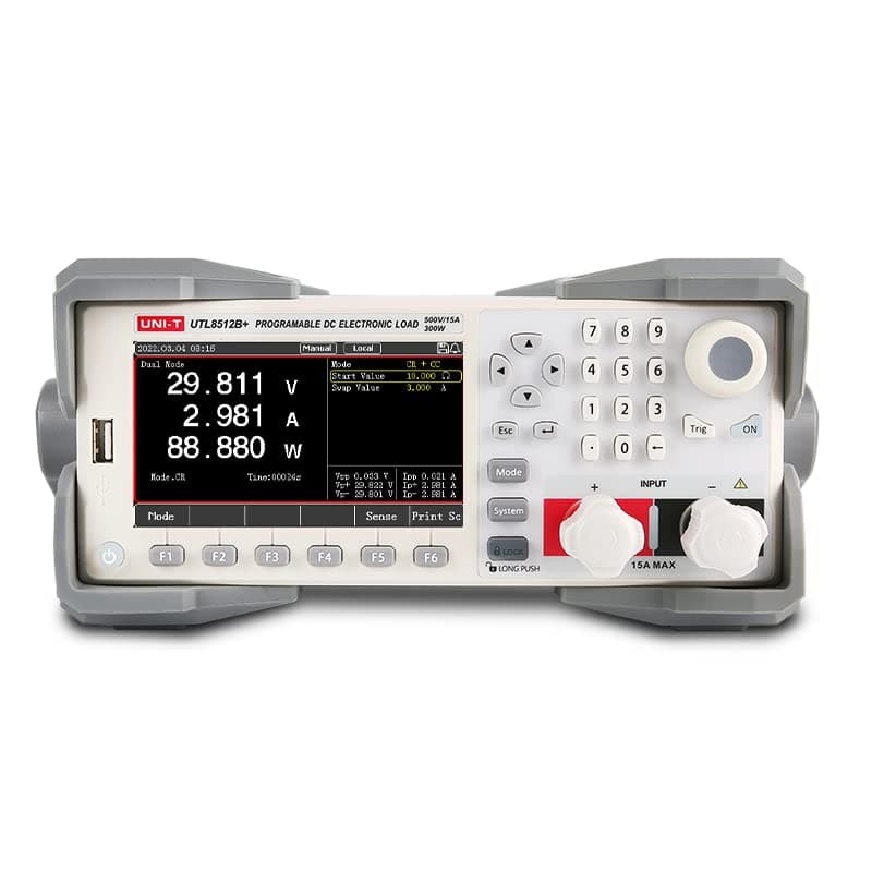 UNI-T UNI-Trend HY-UTL8512 Carga Electrónica DC Programable de Alta Precisión, Probador de Capacidad de Batería y Resistencia Interna, Serie UTL8511/S UTL8512/S UTL8512B+ UTL8513 (UTL8512)