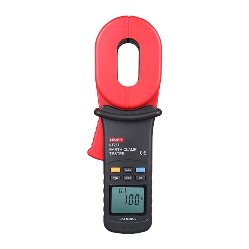 UNI-T UNI-Trend HY-UT275 - Pinza Amperimétrica Tester de Resistencia de Tierra, Medidor de Bucle a Tierra, Auto Rango, Protección contra Sobretensiones, Multímetro de Pinza (UT275)