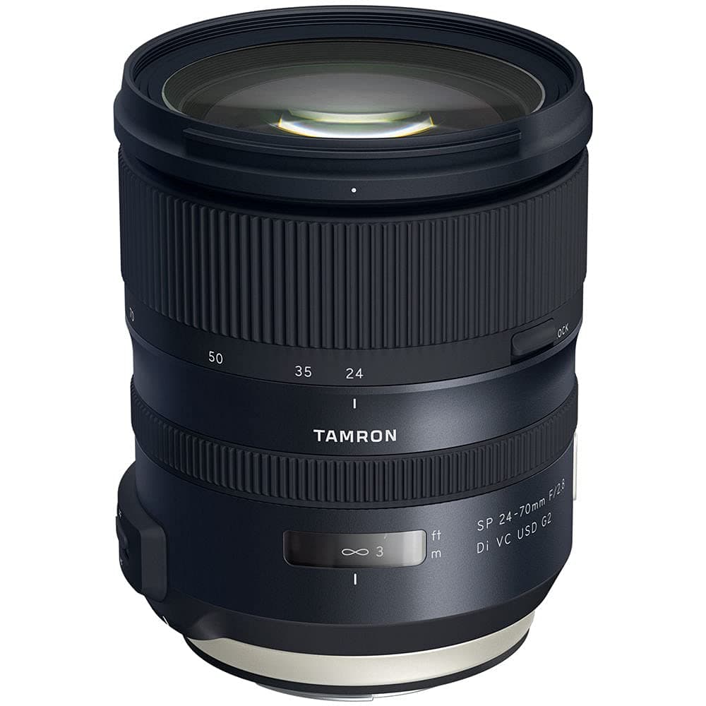 Tamron SP 24-70mm f/2.8 Di VC USD G2 - Lente Zoom para Canon EOS (Modelo Internacional, sin garantía) 24-70Canon