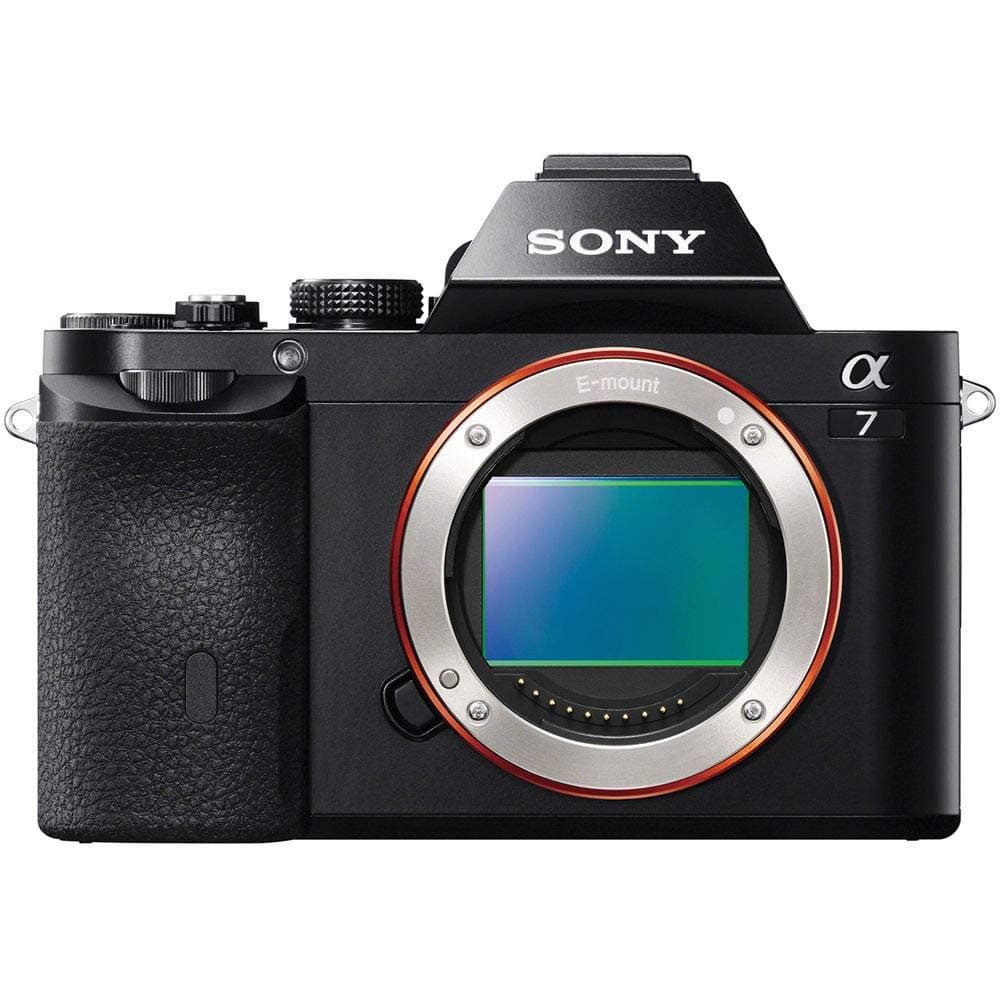 Sony Alpha a7 ILCE7/B Cámara Mirrorless Full-Frame - Solo Cuerpo, 24.3MP, E-Mount, Wi-Fi/NFC, Video Full HD