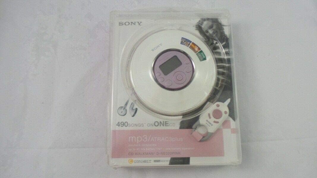Sony Psyc D-NE320PINK Reproductor CD Walkman MP3/ATRAC Portátil (Rosa) LYSB000J0MZ1S-ELECTRNCS