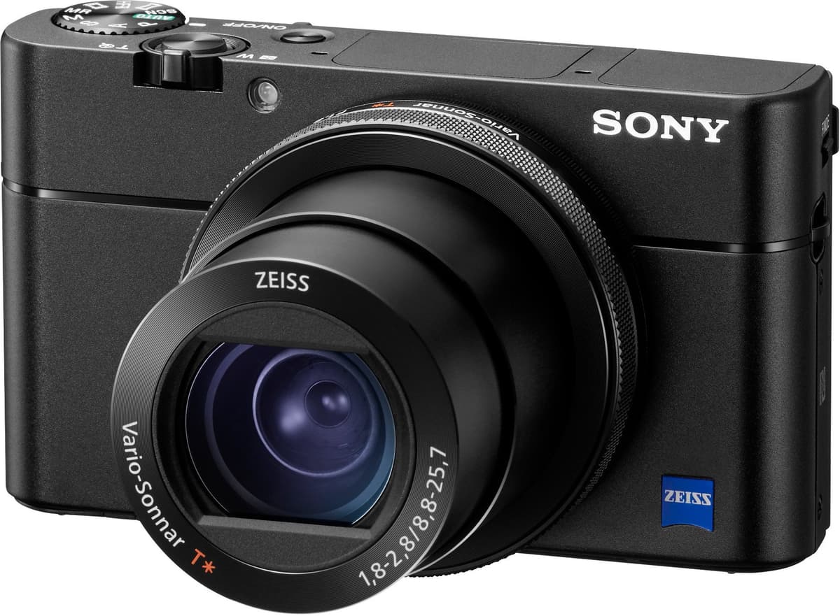 Sony Cyber-Shot DSC-RX100 V cámara digital 20.1 MP, sensor 1", pantalla OLED 3" abatible, Wi-Fi, DSCRX100M5/B