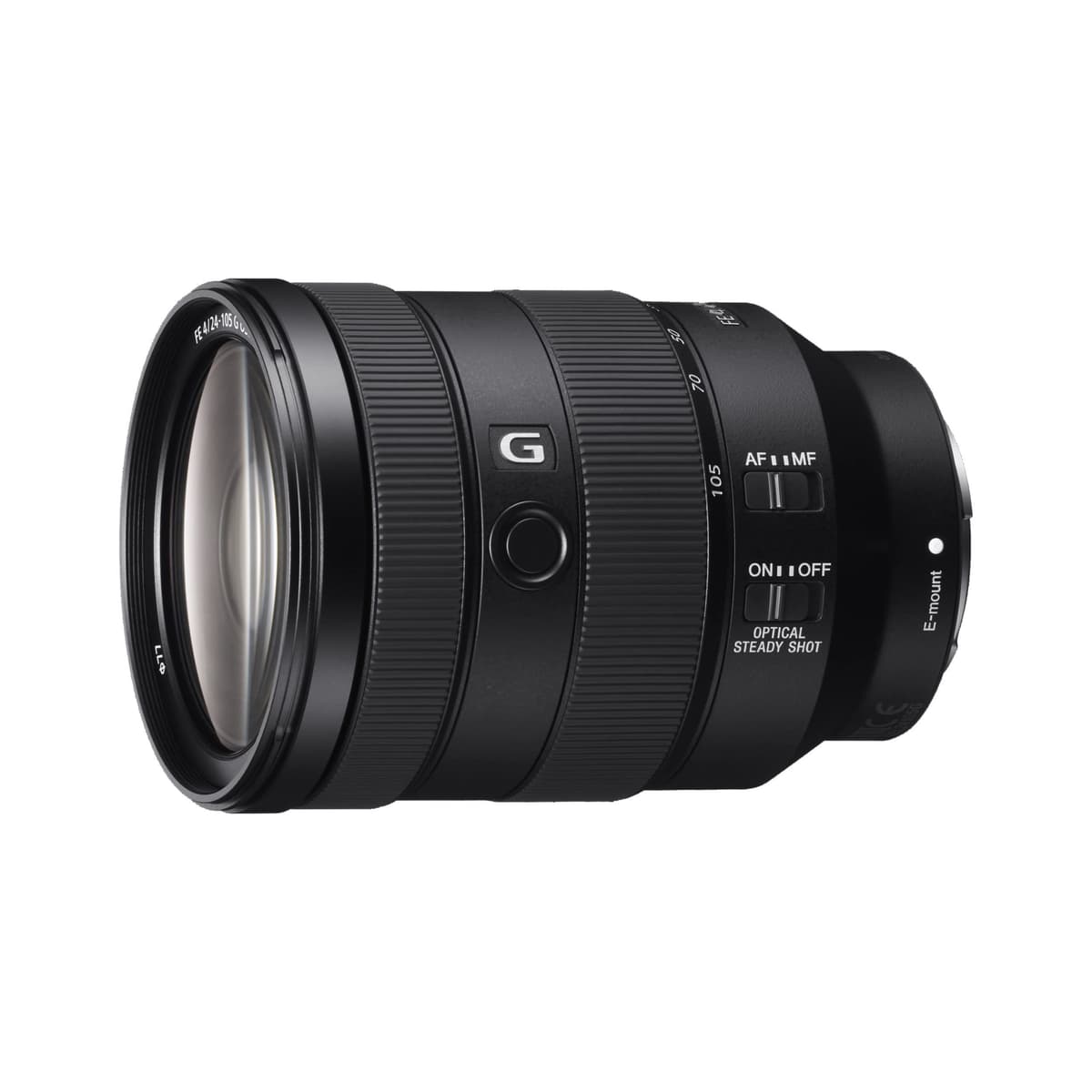 Sony SEL24105G Full Frame E-Mount 24-105mm F4 Constante Negro Lente Zoom Estabilizada FE Montura E Para Cámaras Sony Alpha Full-Frame y APS-C SEL24105G.SYX