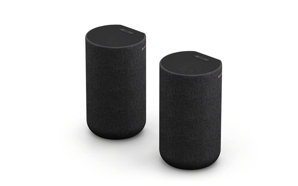 Sony SA-RS5 Parlantes Traseros Inalámbricos Duales con Batería Integrada 180W (Potencia Total), Negro SARS5.CEL