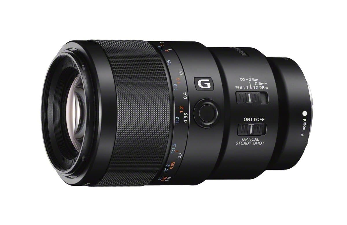 Sony G SEL90M28G Q FE 90 mm F2.8 Macro OSS, Lente Macro E-Mount Full Frame, Versión Internacional (Sin Garantía)