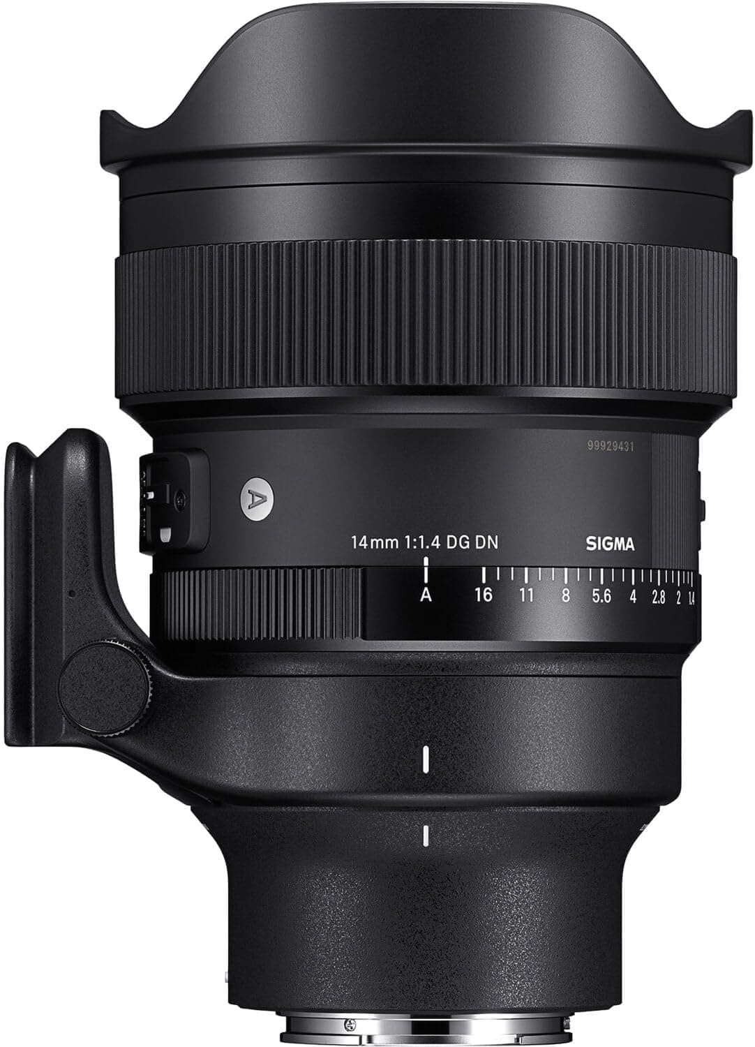 Sigma Art 451969 14mm F1.4 DG DN para L-Mount, Gran Angular, Apertura F1.4, Negro