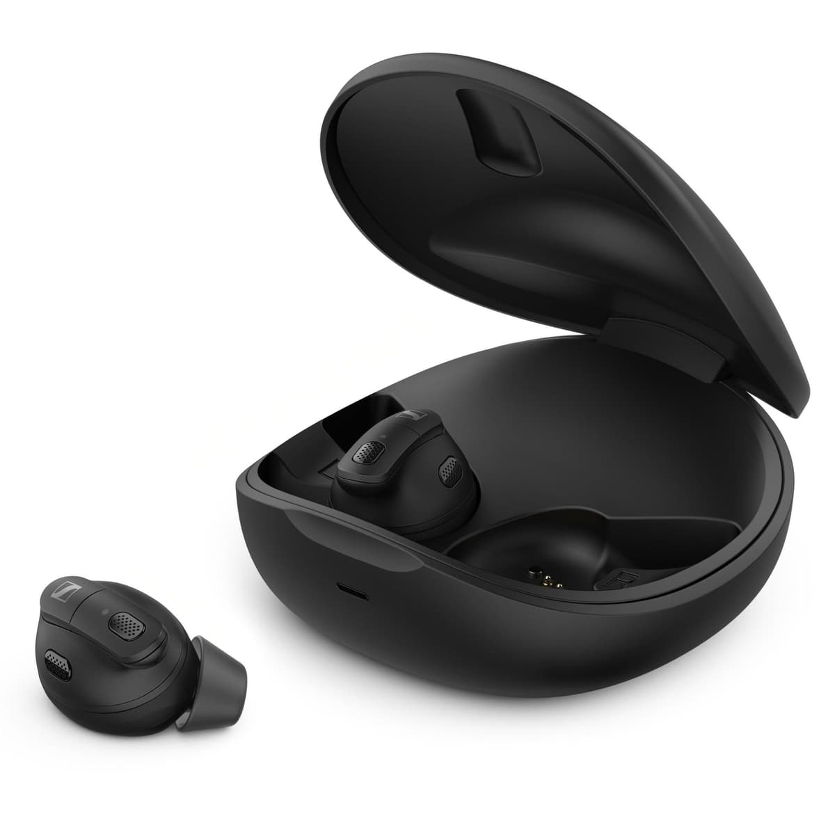 Sennheiser Conversation Clear Plus 119-3007-P810 - Auriculares True Wireless Bluetooth con Reducción Activa de Ruido (ANC), audio para voz clara, color negro