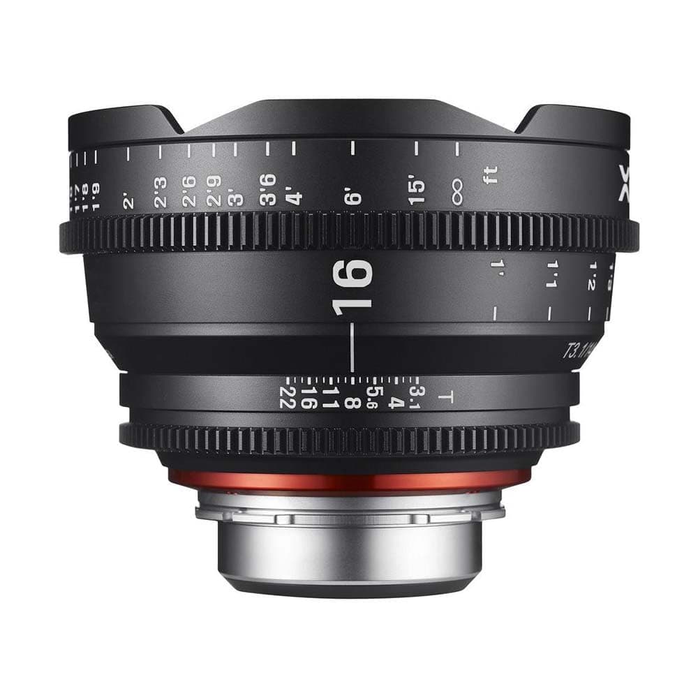 Rokinon Xeen XN16-MFT Lente de Cine Profesional 16mm T2.6 para Montura MFT Micro Four Thirds