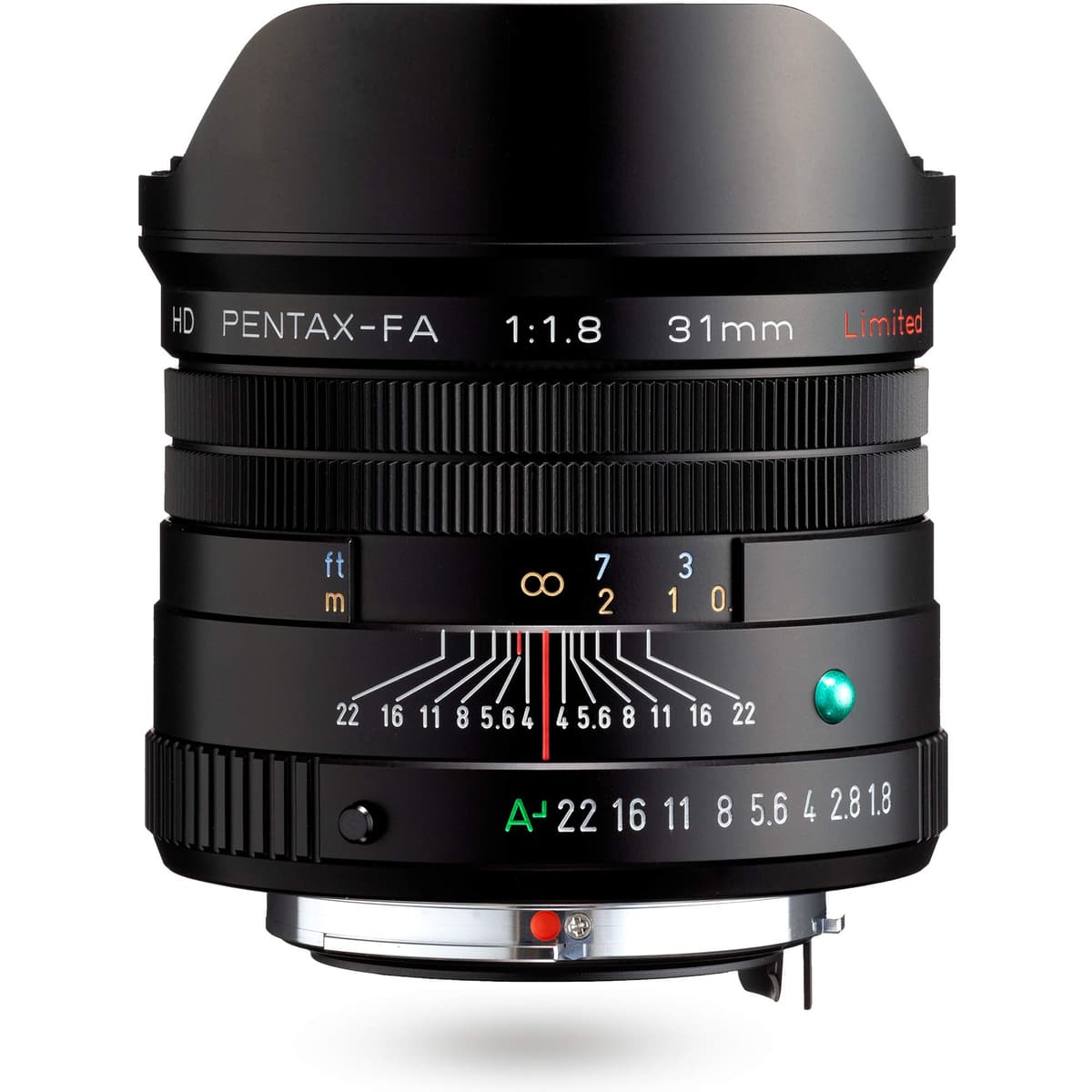 Pentax HD PENTAX-FA 31mm F1.8 Limited 20210 Lente Monofocal Gran Angular Color Negro Para Cámaras Pentax K Mount APS-C y Full Frame
