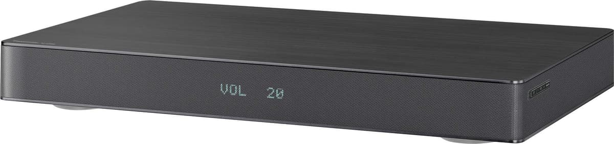 Panasonic SC-HTE80EG-K Barra de sonido Bluetooth con subwoofer integrado, 2.1 canales, entrada óptica, color negro (Schwarz)