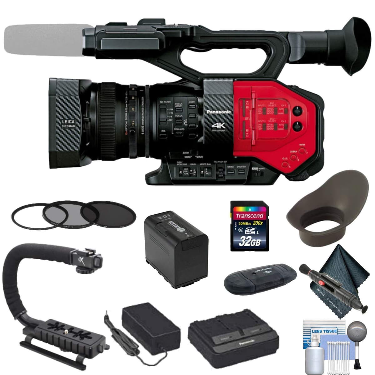 Panasonic AG-DVX200 Videocámara 4K Profesional con Paquete Estándar (AG-DVX200PJ8)