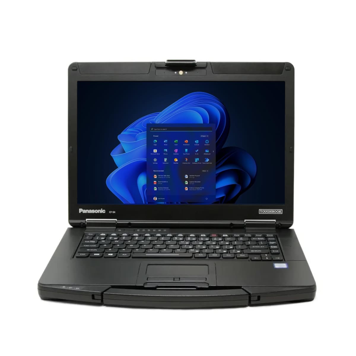 Panasonic Toughbook CF-54 MK3, Laptop Semirresistente 14" HD, Intel Core i5 7ª Gen, 32GB RAM, 512GB SSD, Webcam, DVD Super Multi, Windows 11 Pro, Batería Nueva (Reacondicionado)