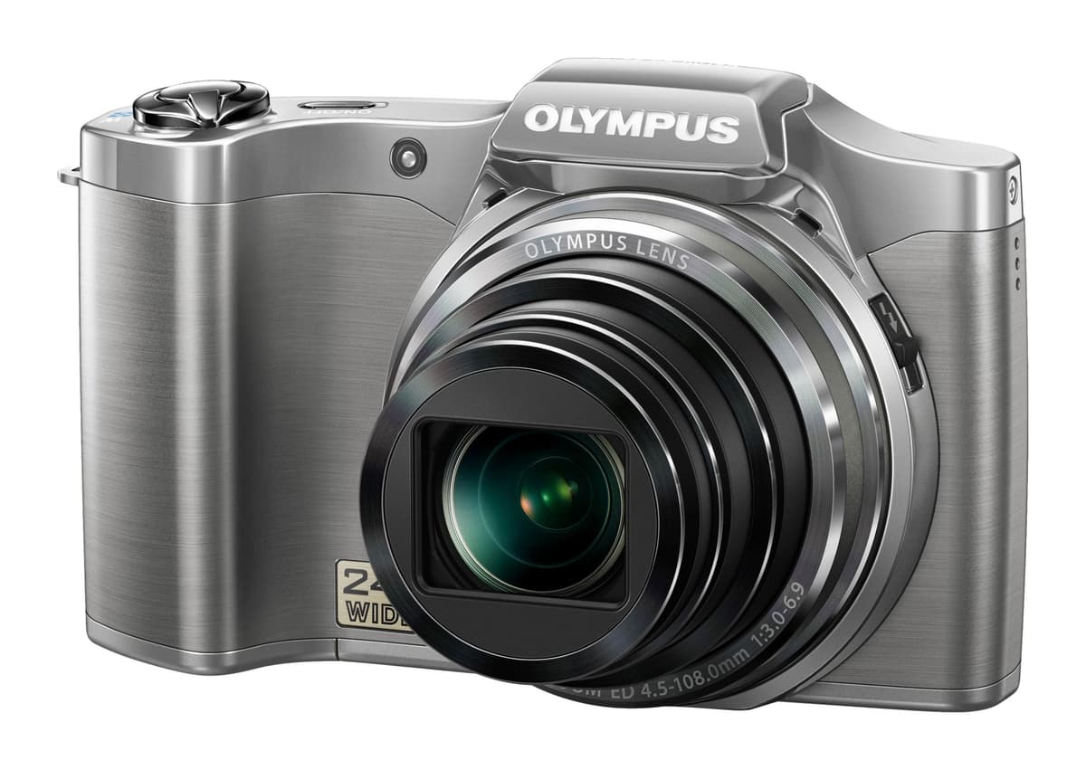 Olympus SZ-14 Cámara Digital Plata 14MP Zoom Óptico 24x Gran Angular Pantalla 3" Estabilizador HD Video Compacta