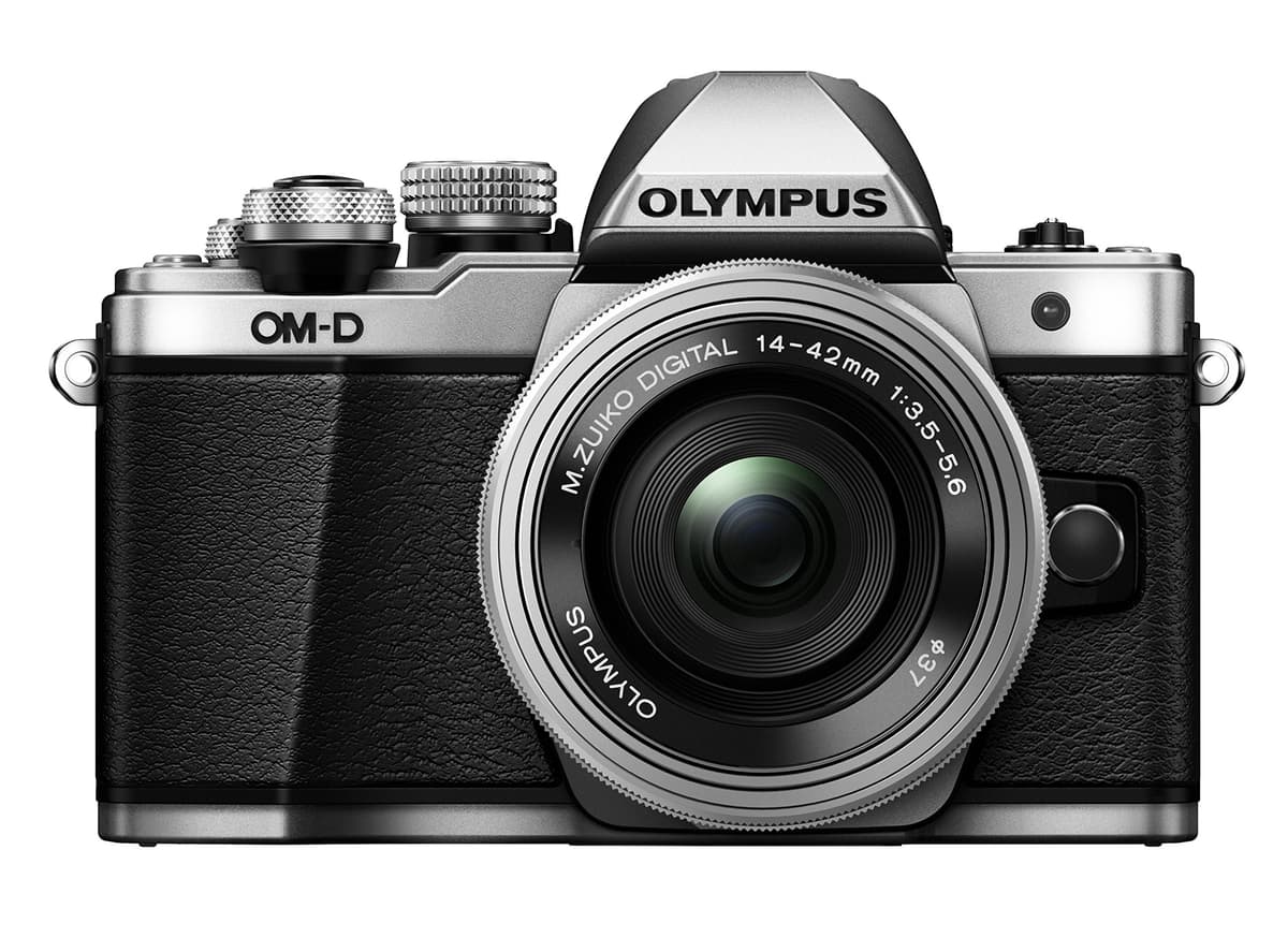 Olympus OM-D E-M10 Mark II Cámara Mirrorless Digital con Lente 14-42mm EZ (Plata) Versión Internacional (Sin Garantía)