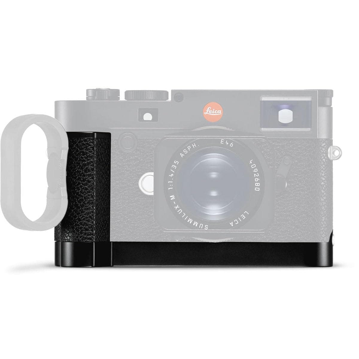 Leica M10 Empuñadura de Mano para Cámara Digital, Color Negro, Modelo 24018 Hand Grip for M10