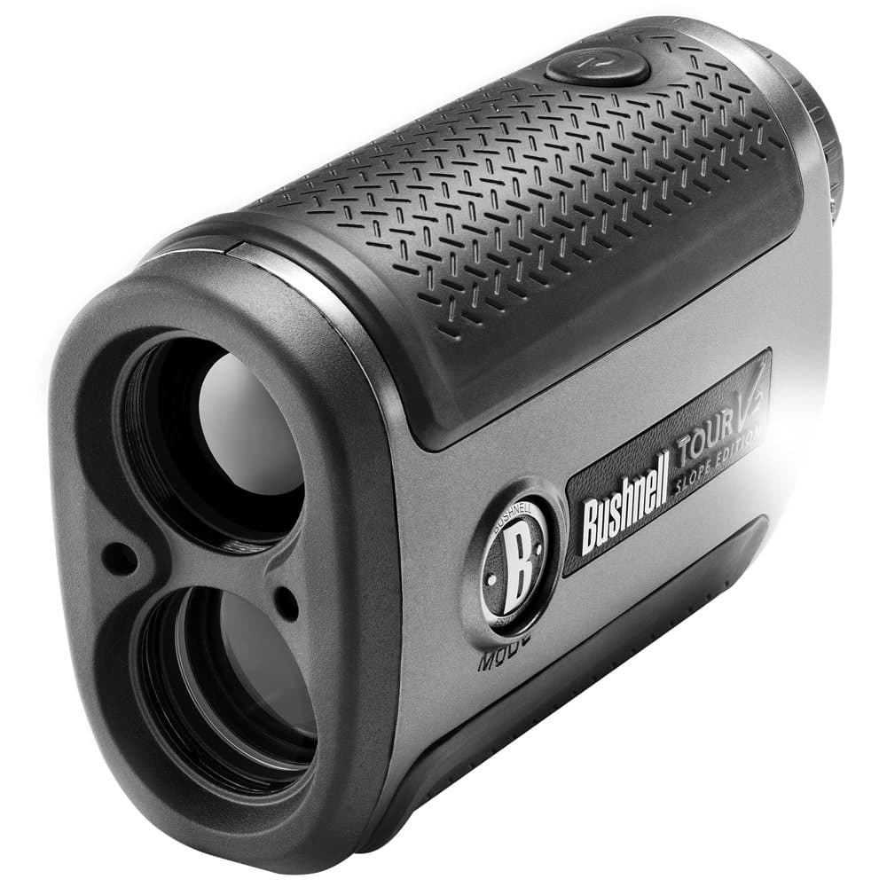 Bushnell Tour V2 Slope Edition BSH201933 - Telémetro láser con PinSeeker, medidor de distancia de golf con pendiente, alcance preciso para campos de golf