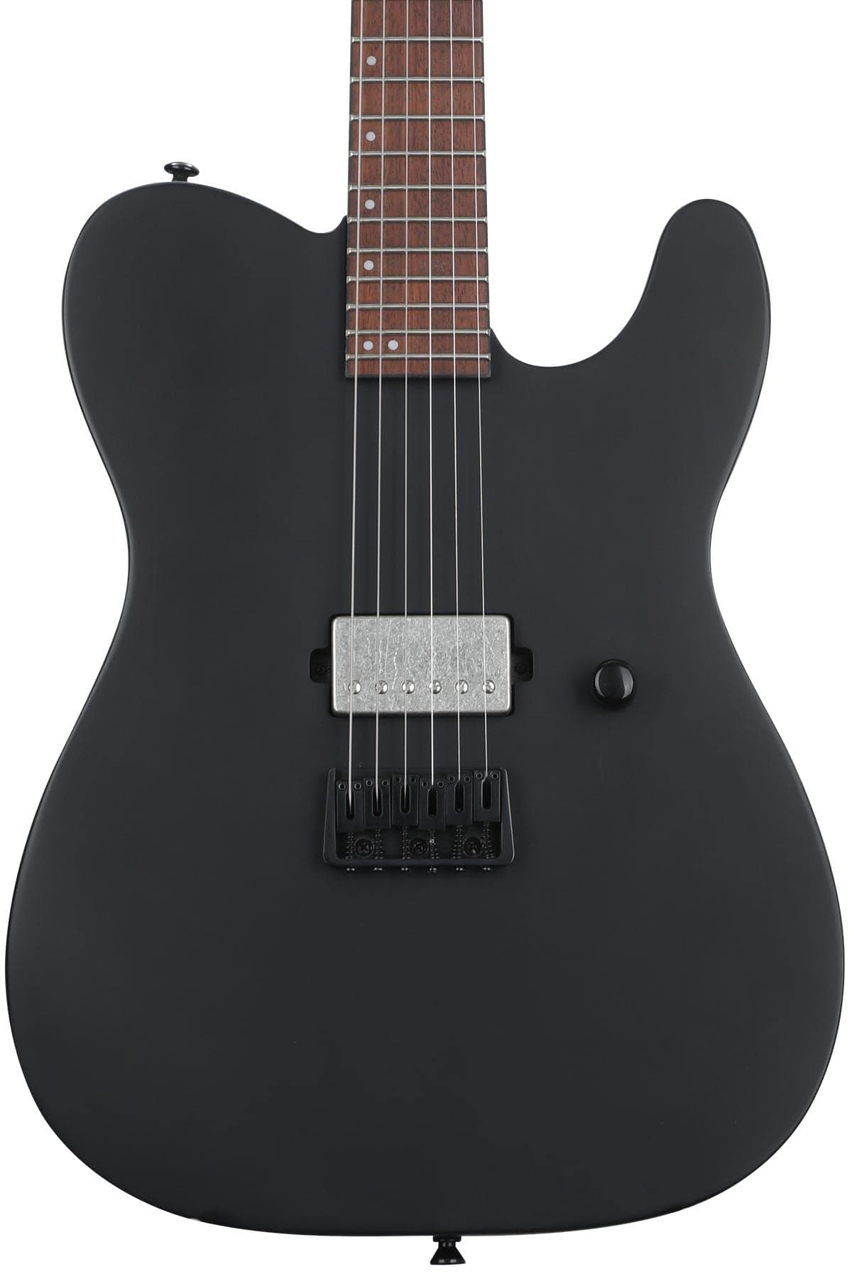 ESP LTD TE-201 Guitarra Eléctrica estilo TE Negro Satinado LTE201BLKS