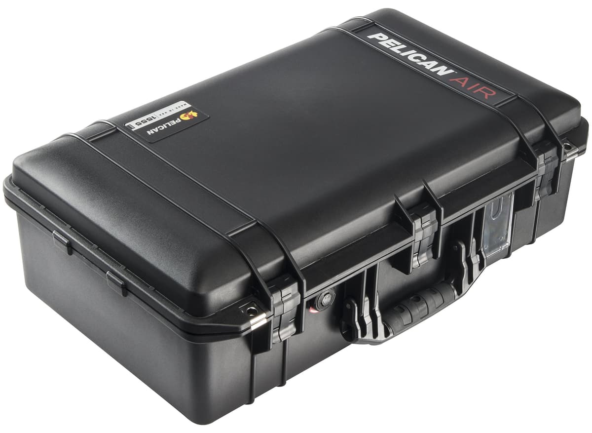 Pelican Air 1555 maleta rígida impermeable antigolpes con divisores TrekPak negro 015550-0050-110