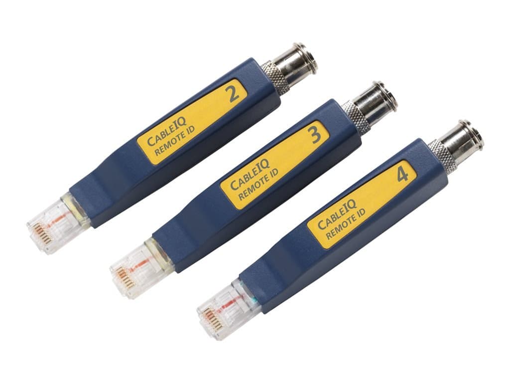 Fluke Networks CableIQ CIQ-IDK24 Kit de Identificadores Remotos para Probador de Cables de Red