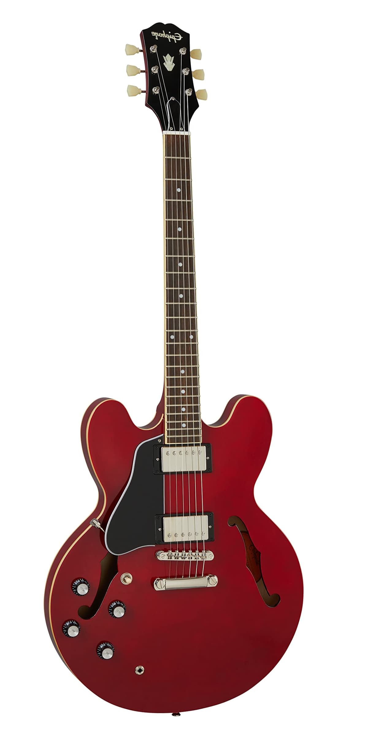 Epiphone ES-335 EIES335LCHNH1 Guitarra Eléctrica Semihueca Zurda Cherry Semi Hollowbody