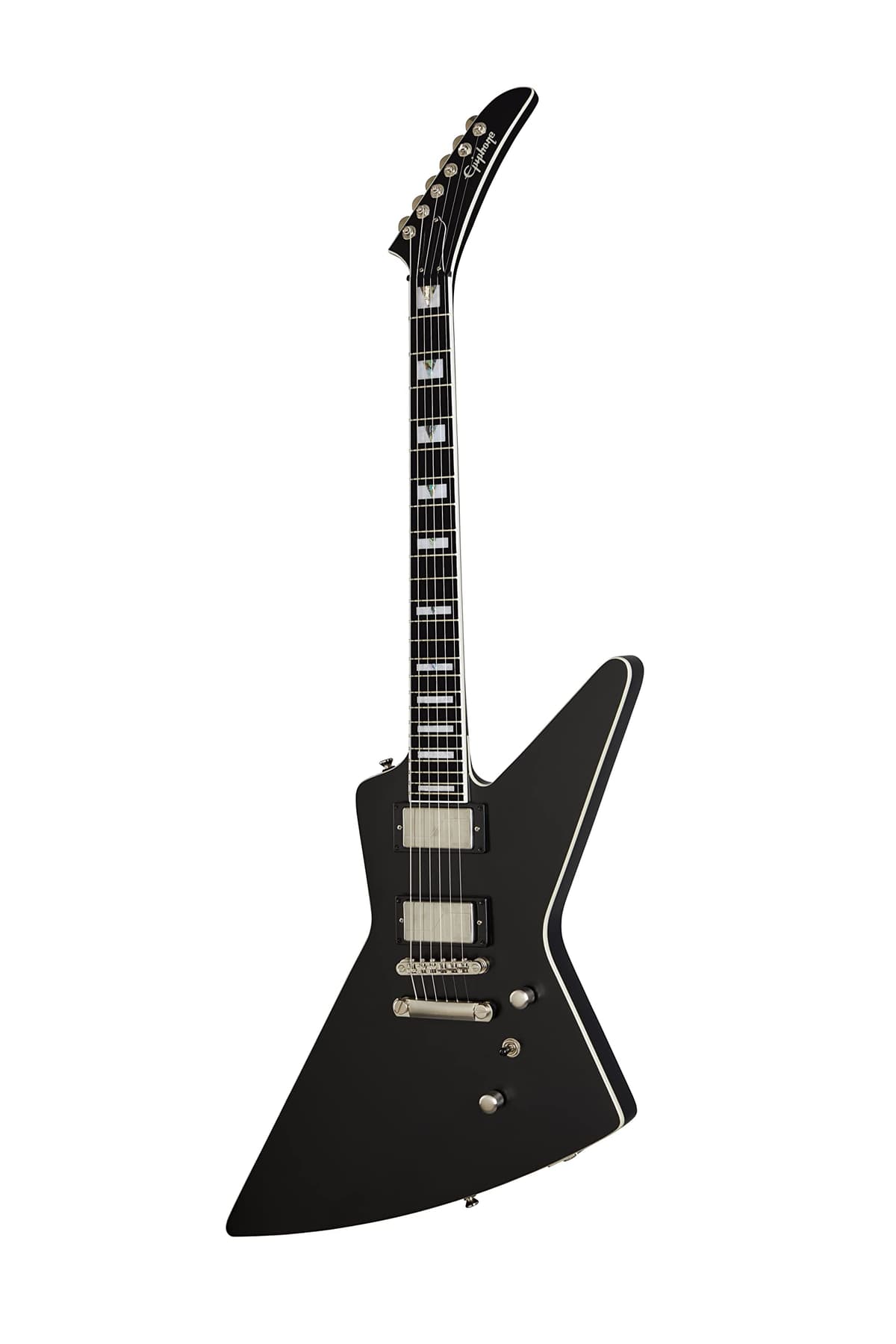 Epiphone Extura Prophecy Guitarra Eléctrica Black Aged Gloss Acabado Envejecido EIXYBAGBNH1