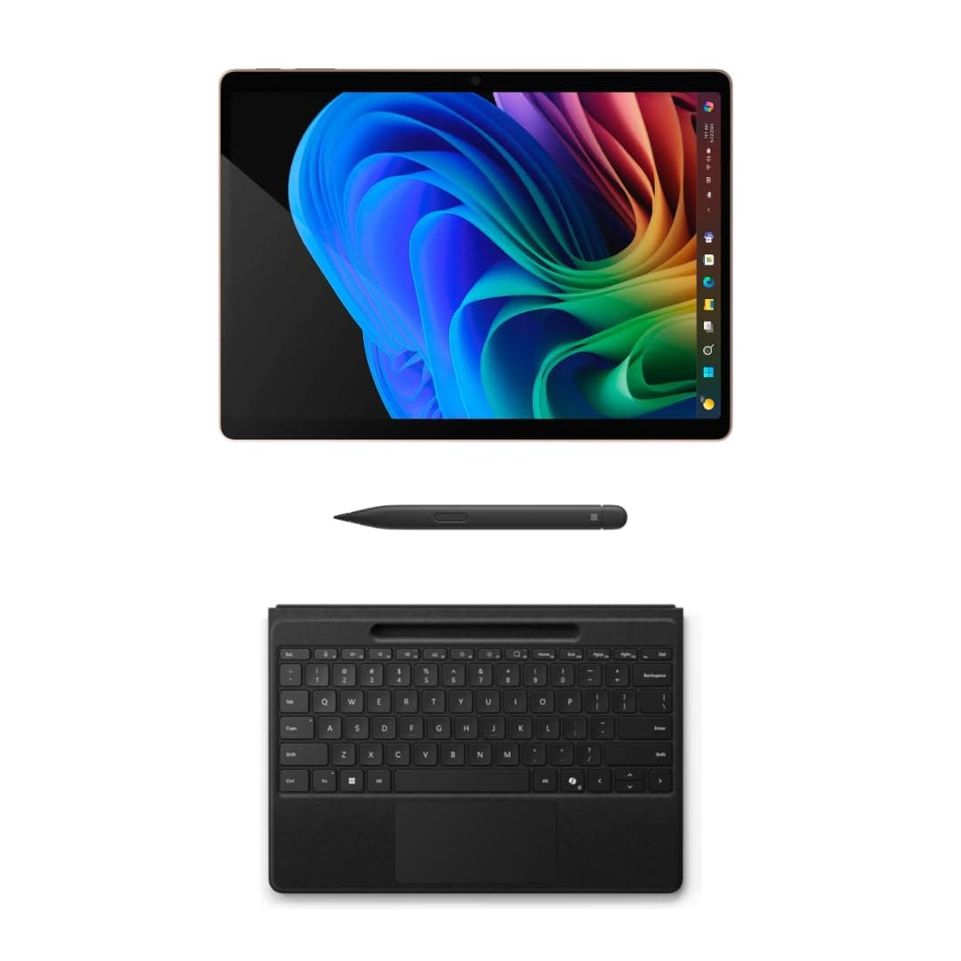 Microsoft Surface Pro 11 Copilot PC, Tablet 13" 2.8K Táctil, Teclado Surface Negro y Slim Pen, 16GB RAM, 256GB SSD, Wi-Fi, Windows 11 Pro, Dune