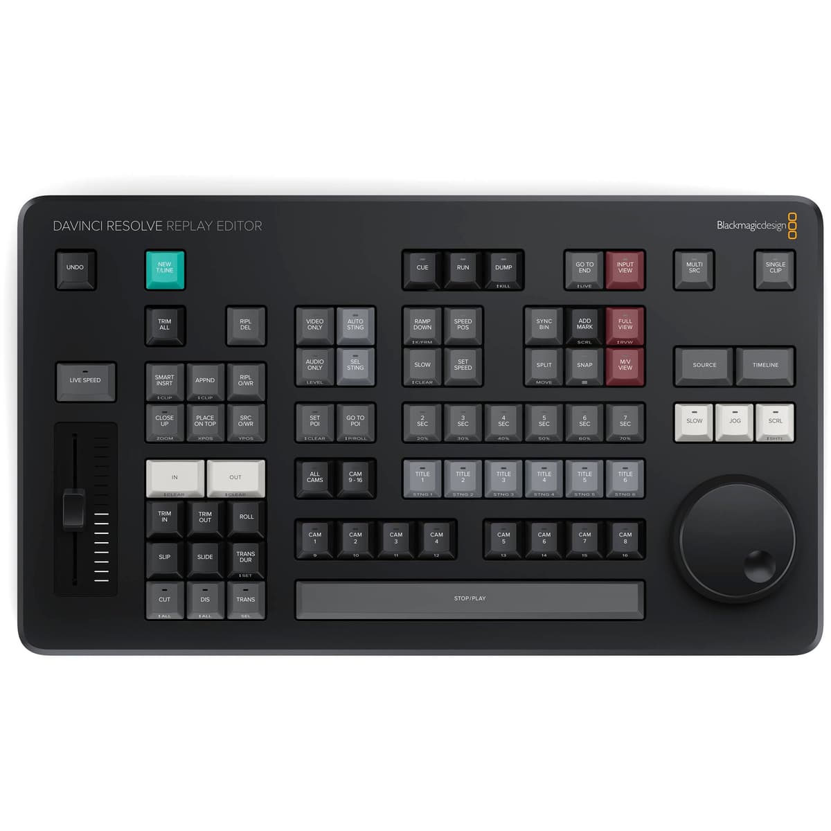 Blackmagic Design DaVinci Resolve BM-DV/RES/BBPNLMLEKAR Editor de Repetición Replay para Transmisiones en Vivo