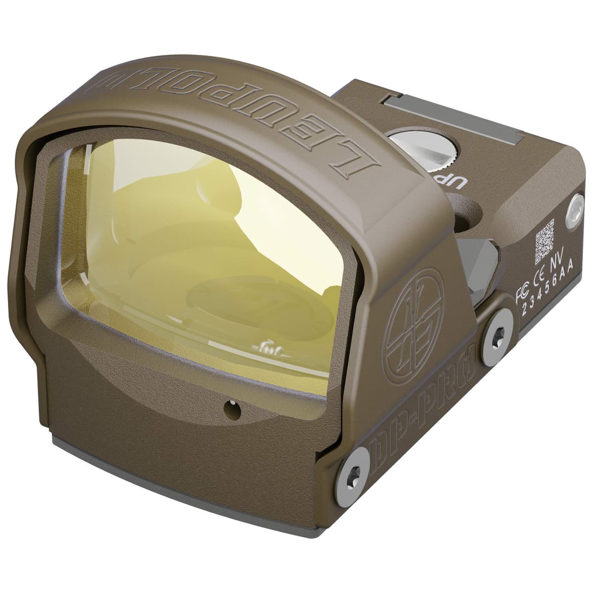 Leupold DeltaPoint Pro 179586 Mira de Punto Rojo 2.5 MOA, acabado Dark Earth, compatible con visión nocturna