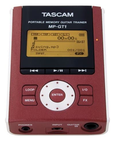 Tascam MP-GT1 Entrenador de Guitarra MP3 Portátil para Práctica de Guitarra TAS MPGT1