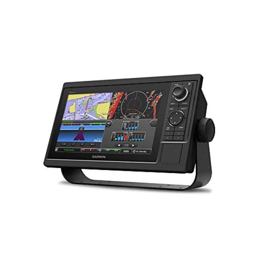 Garmin GPSMAP 1022 010-01740-00 Plotter GPS con Mapa Base Mundial, Pantalla de 10", Navegación Marina