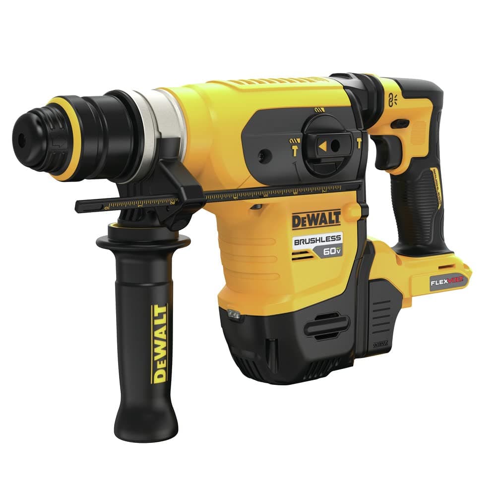 DEWALT 60V MAX DCH416B Rotomartillo SDS Plus 1-1/4" sin carbones inalámbrico Solo herramienta