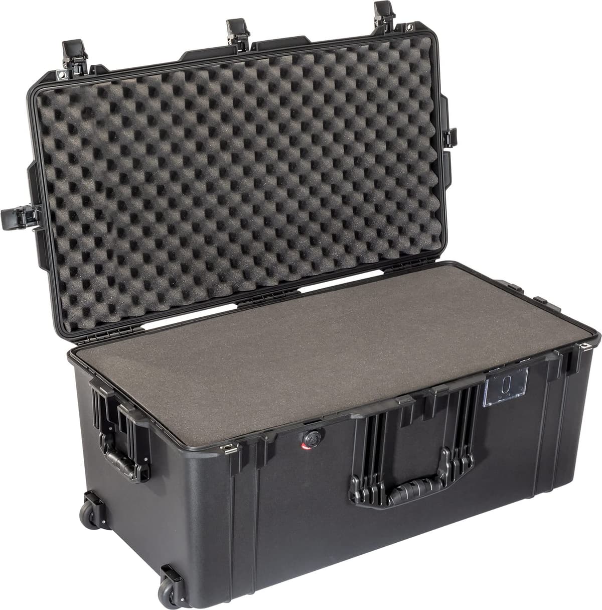 Pelican Air 1646 maleta rígida con ruedas y espuma, color negro 1646WF-BLKLG